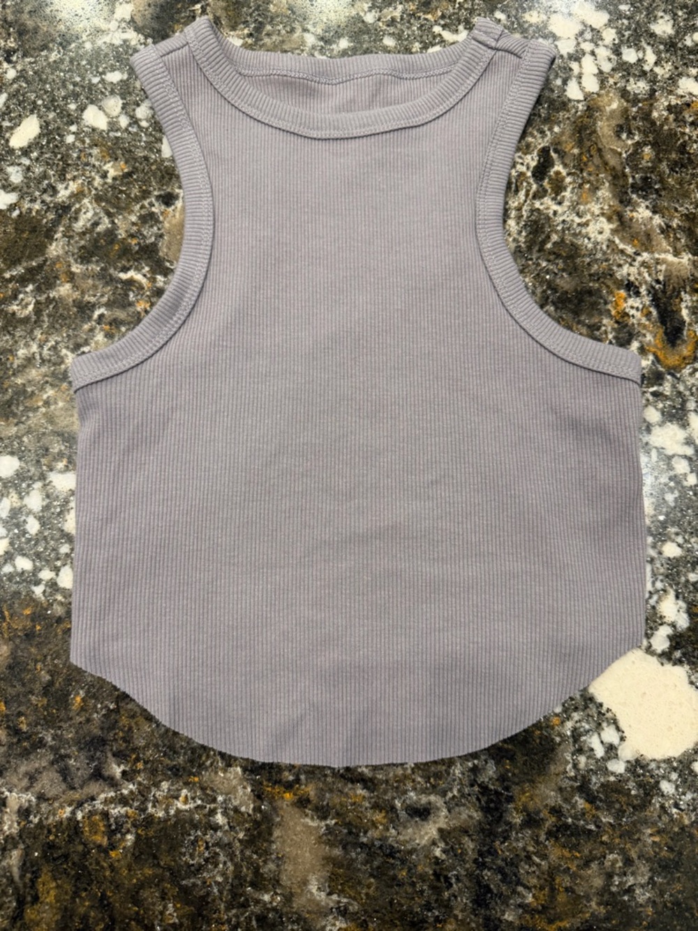 wild fable Ribbed Tank Top in Light Gray